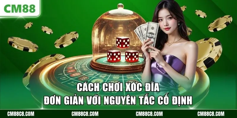 Cách chơi xóc đĩa đơn giản với nguyên tắc cố định