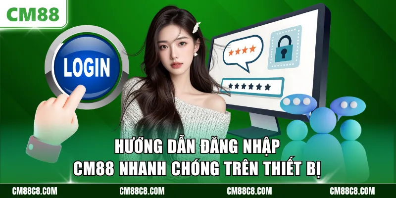 Hướng dẫn đăng nhập CM88 nhanh chóng trên thiết bị